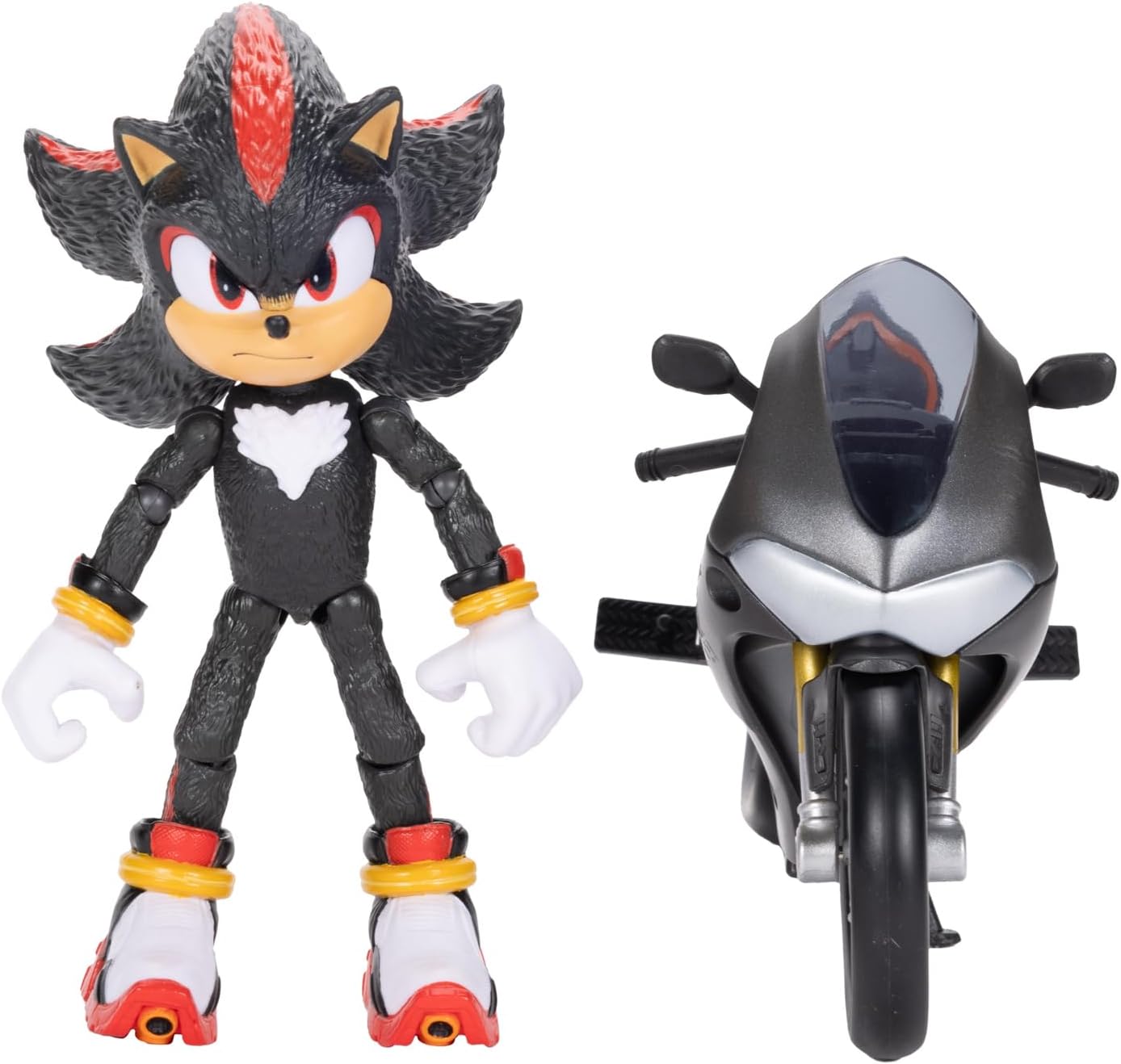 Sonic 3 Shadow Action Figure with Motorcycle