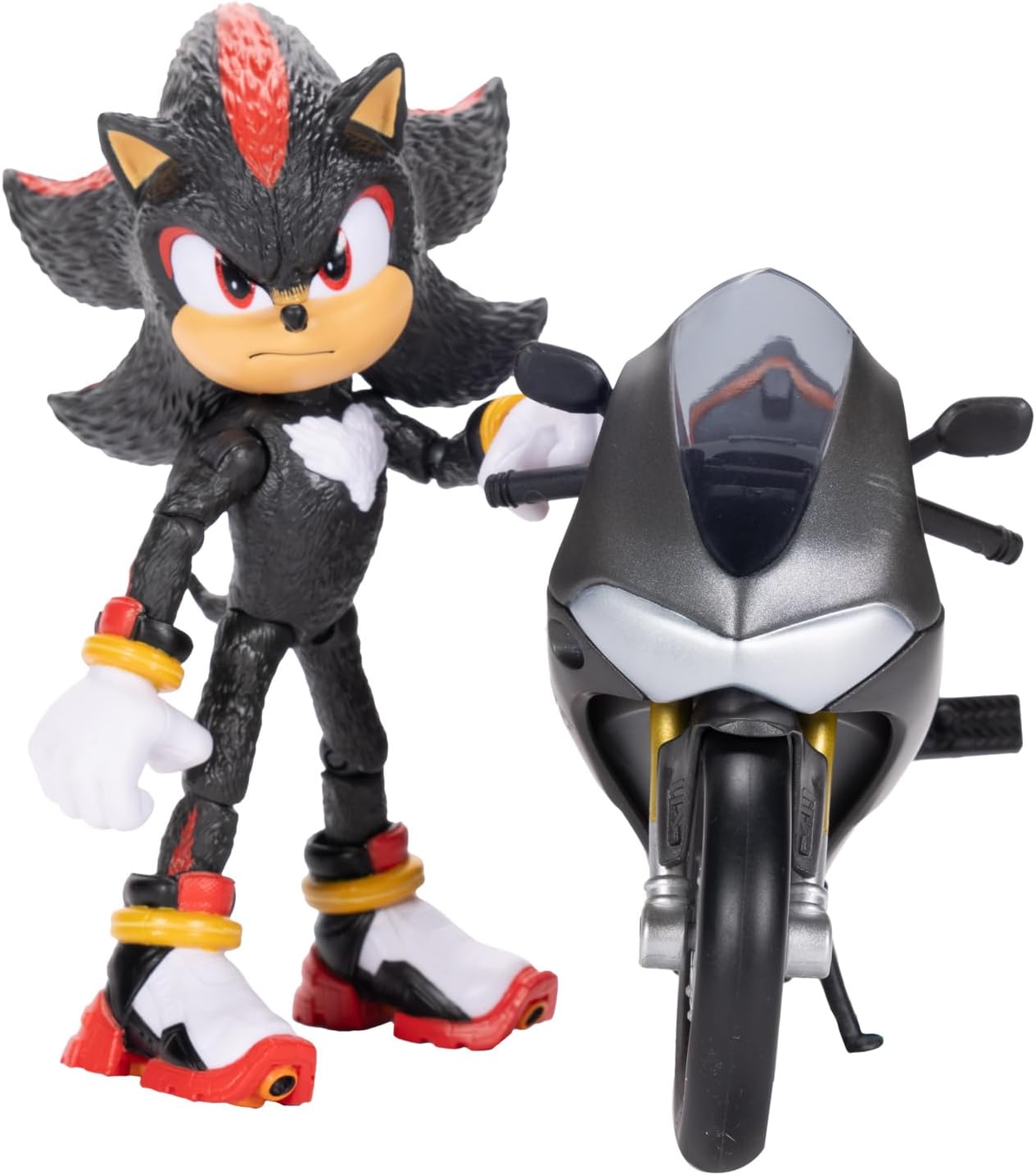 Sonic 3 Shadow Action Figure with Motorcycle