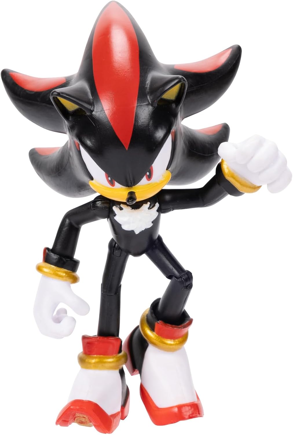 Sonic The Hedgehog 4" Articulated Figure Modern Shadow with Red Spring