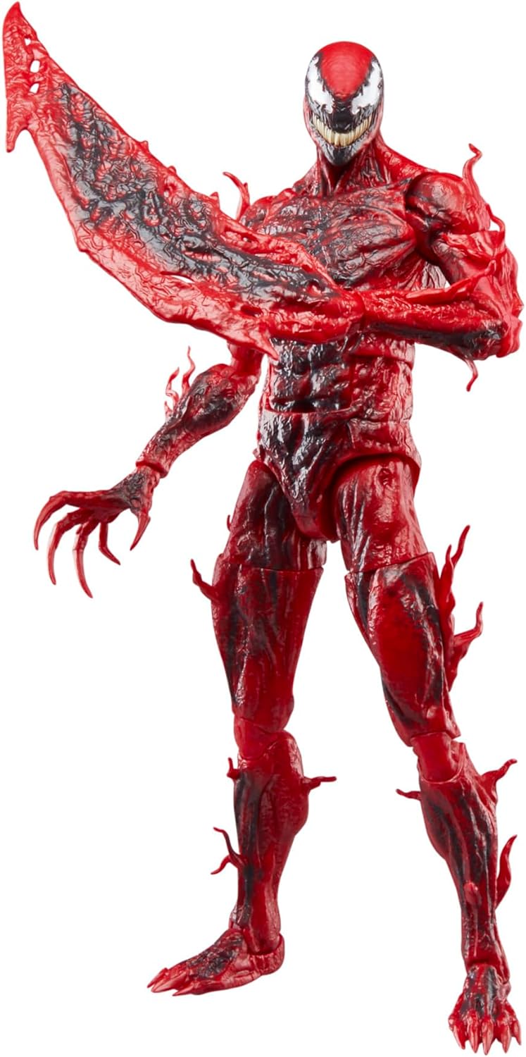 Marvel Legends Series Carnage, Venom: Let There Be Carnage Deluxe Collectible 6 Inch Action Figure