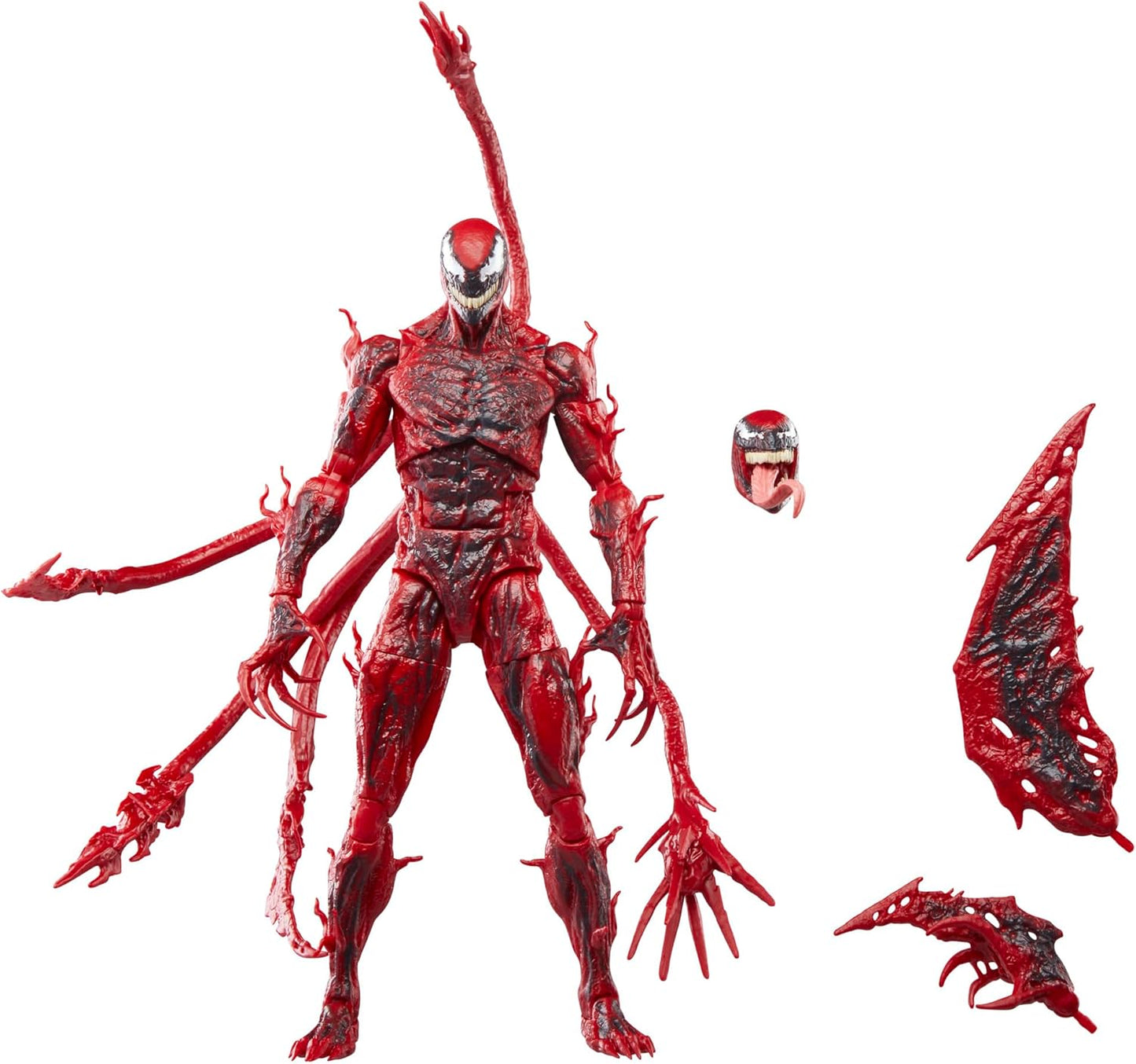 Marvel Legends Series Carnage, Venom: Let There Be Carnage Deluxe Collectible 6 Inch Action Figure