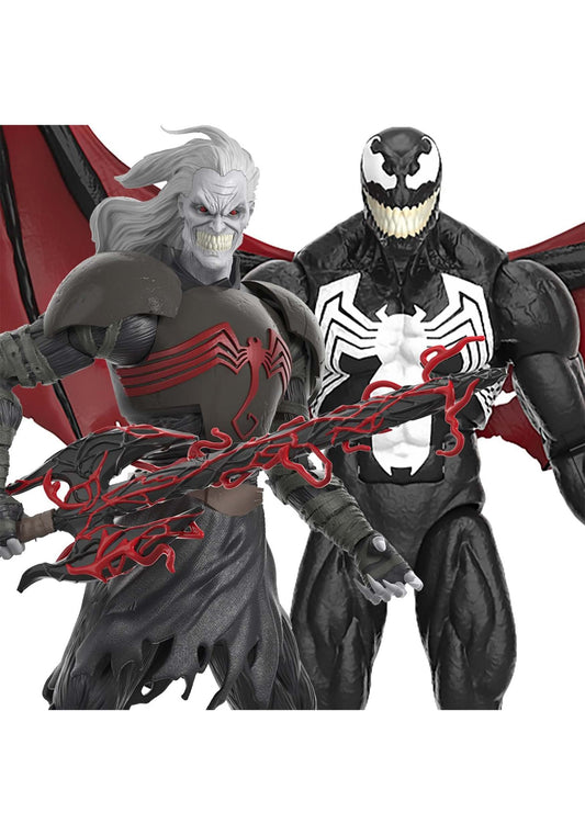 Marvel Legends Series 60th Anniversary Marvel’s Knull and Venom 2-Pack King in Black 6-inch Action Figures