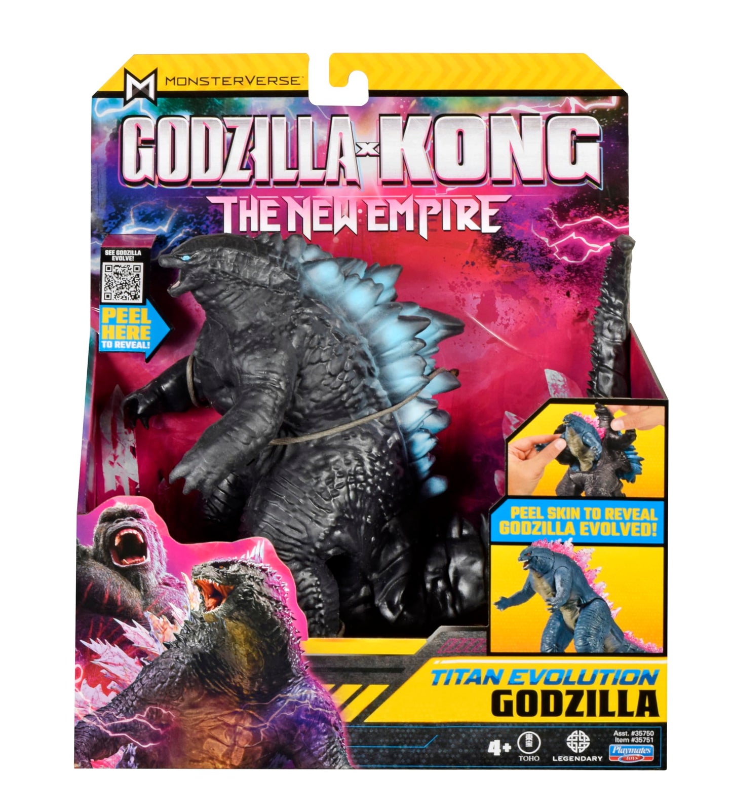 Godzilla x Kong 7" Titan Evolution Godzilla Figure