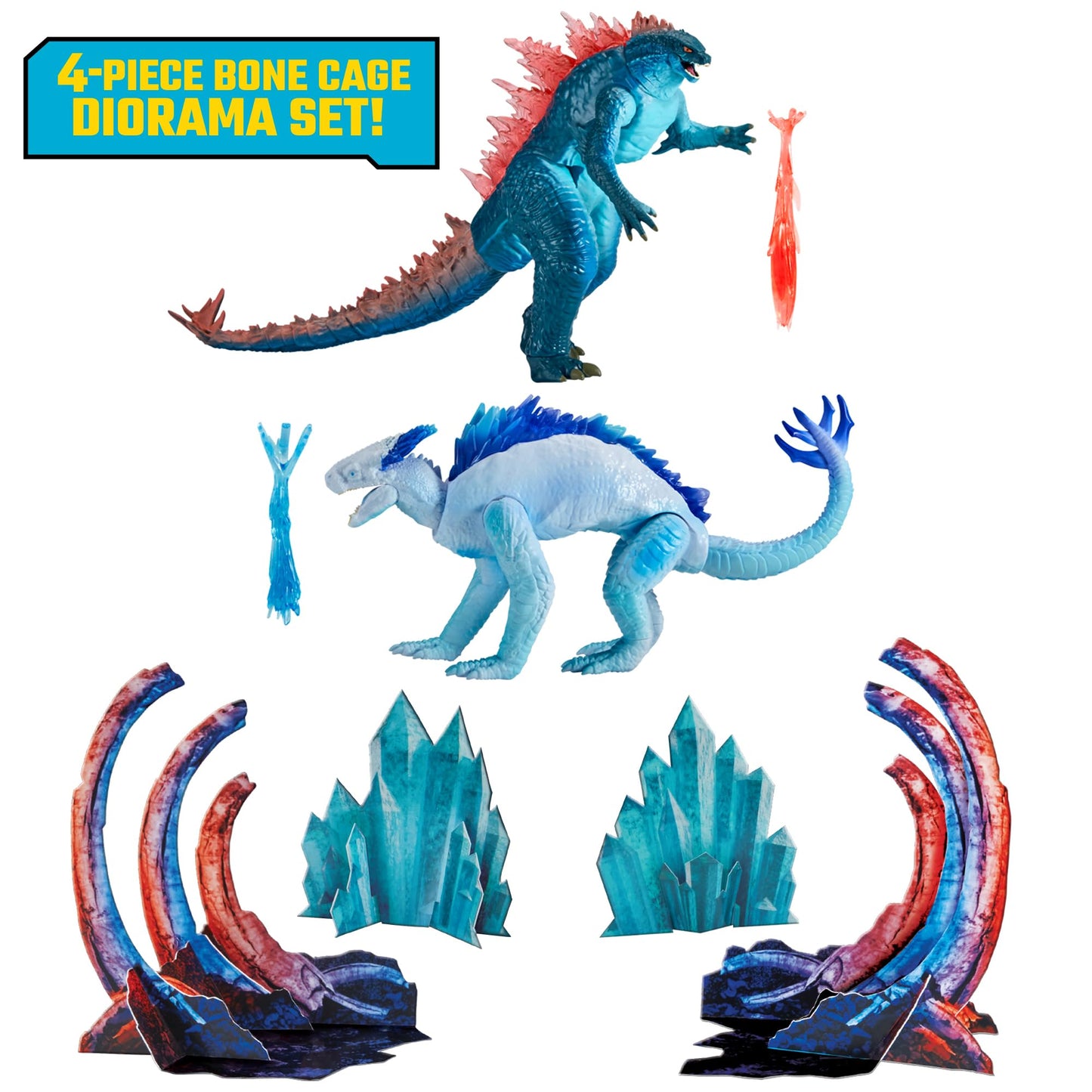 Godzilla x Kong Godzilla vs Shimo Figure 2-Pack by Playmates Toys