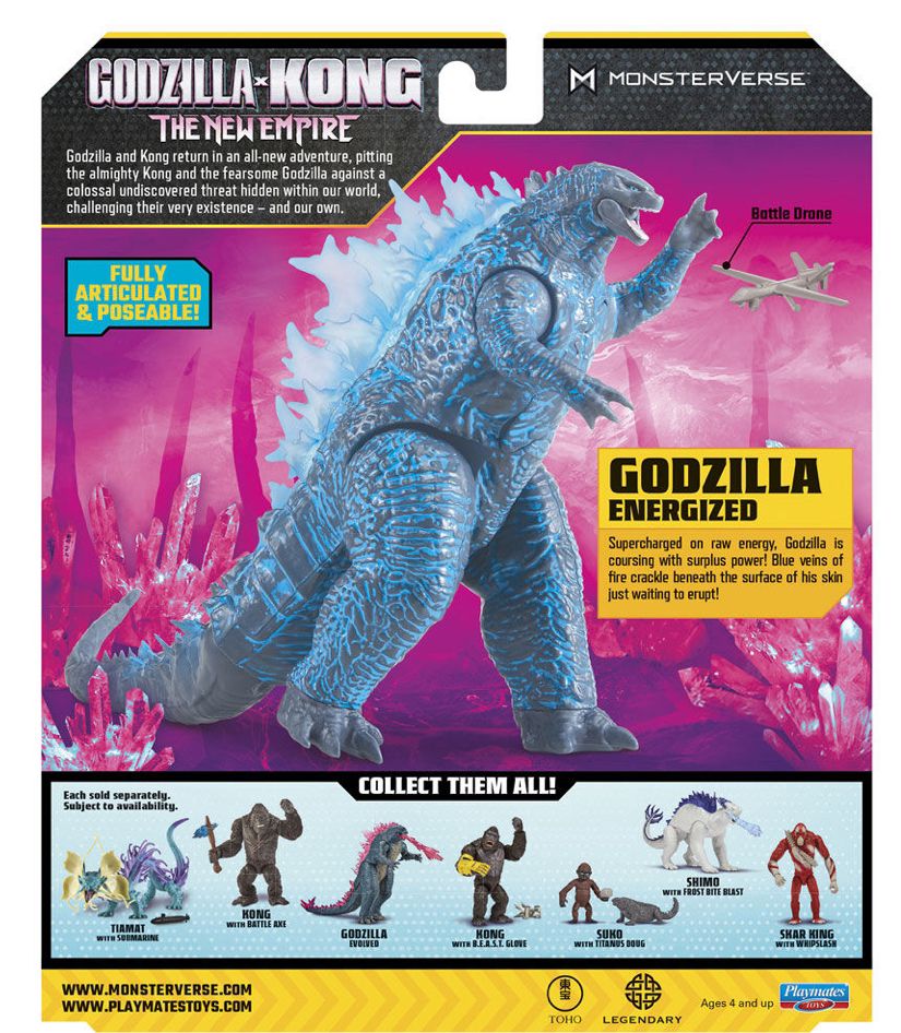 Godzilla x Kong: The New Empire 6" Energized Action Figure